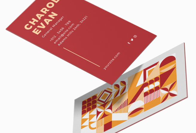 Painted Edge Business Cards - Image 3
